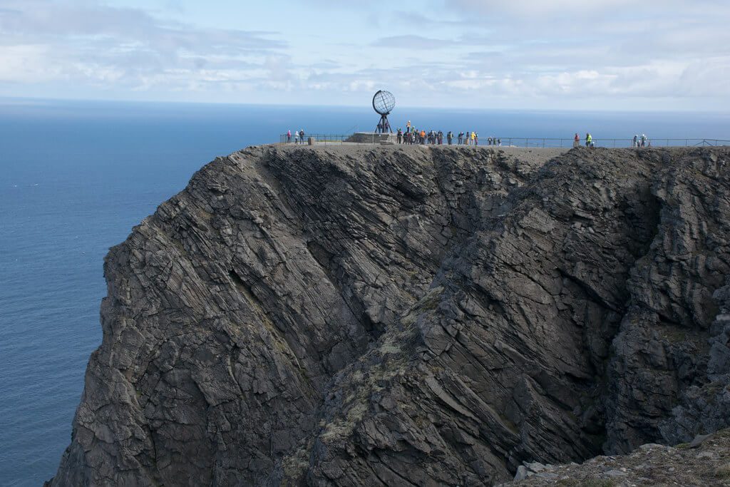North Cape - the northernmost point of Norway.