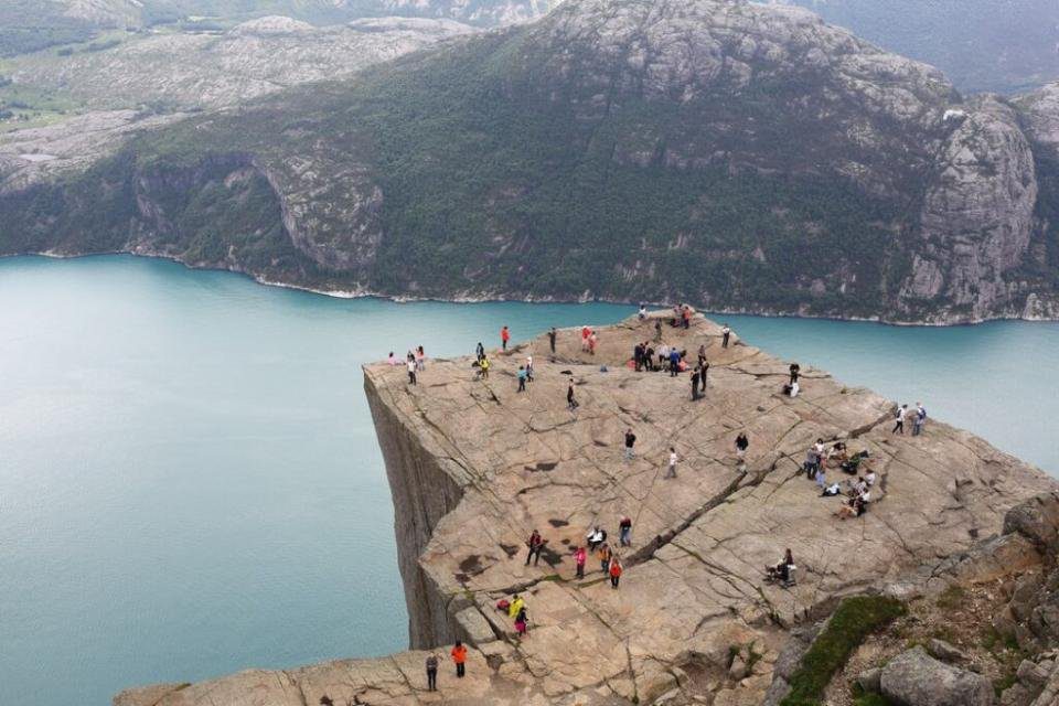 Top 5 Der besten Wandertouren in Norwegen Pulpit Rock beste Wanderungen in Norway
