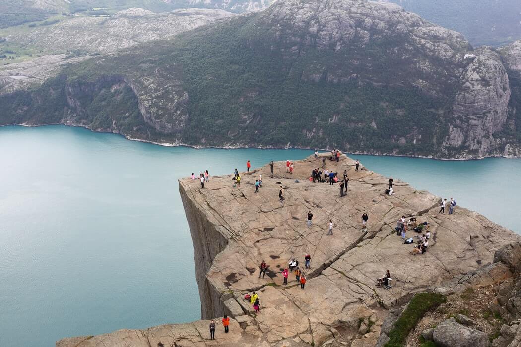 Pulpit Rock in Norway.