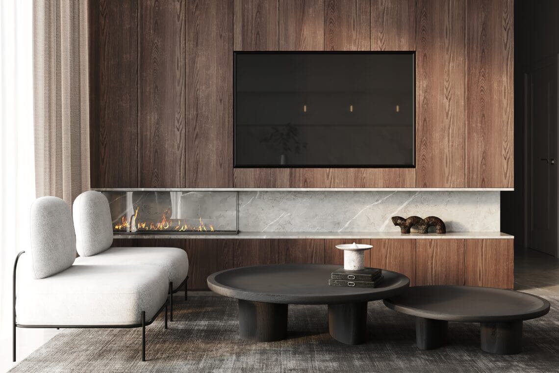 Japandi Style: The Best of Both Worlds japandi living room