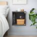 5 of the best IKEA bedroom furniture ideas for that perfect Scandinavian interior sanctuary an IKEA bedroom furniture cabinet next to bed